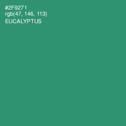 #2F9271 - Eucalyptus Color Image