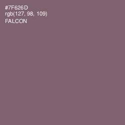 #7F626D - Falcon Color Image