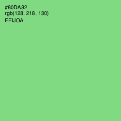 #80DA82 - Feijoa Color Image