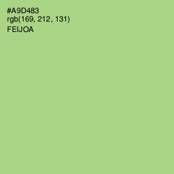 #A9D483 - Feijoa Color Image