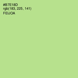 #B7E18D - Feijoa Color Image
