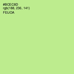 #BCEC8D - Feijoa Color Image