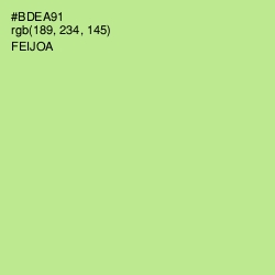 #BDEA91 - Feijoa Color Image
