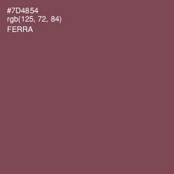 #7D4854 - Ferra Color Image