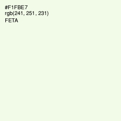 #F1FBE7 - Feta Color Image