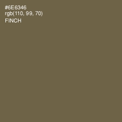 #6E6346 - Finch Color Image