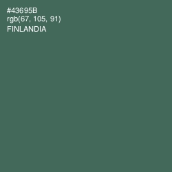 #43695B - Finlandia Color Image