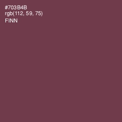 #703B4B - Finn Color Image