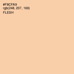 #F8CFA9 - Flesh Color Image