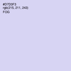 #D7D3F3 - Fog Color Image