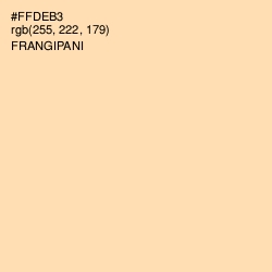 #FFDEB3 - Frangipani Color Image