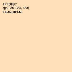 #FFDFB7 - Frangipani Color Image