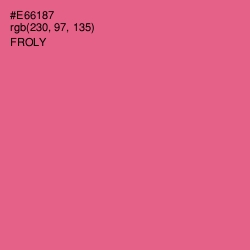 #E66187 - Froly Color Image