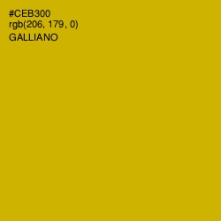 #CEB300 - Galliano Color Image