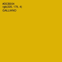 #DCB304 - Galliano Color Image