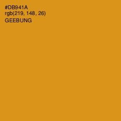 #DB941A - Geebung Color Image
