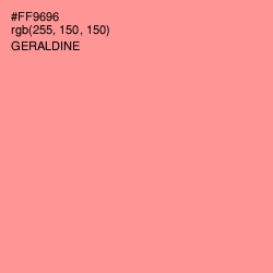 #FF9696 - Geraldine Color Image