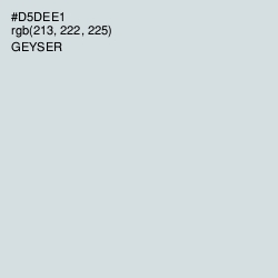 #D5DEE1 - Geyser Color Image