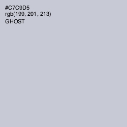 #C7C9D5 - Ghost Color Image