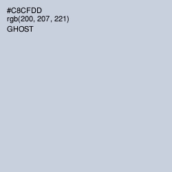 #C8CFDD - Ghost Color Image