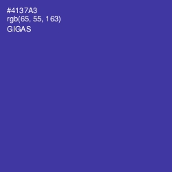 #4137A3 - Gigas Color Image