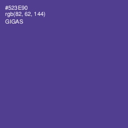 #523E90 - Gigas Color Image