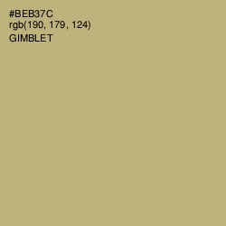 #BEB37C - Gimblet Color Image