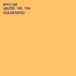 #FFC168 - Goldenrod Color Image