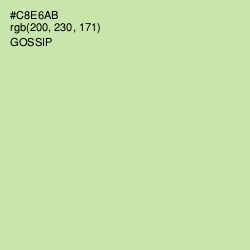 #C8E6AB - Gossip Color Image