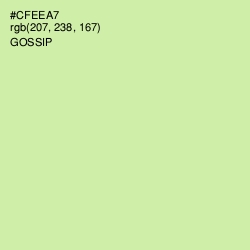 #CFEEA7 - Gossip Color Image