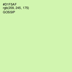 #D1F5AF - Gossip Color Image