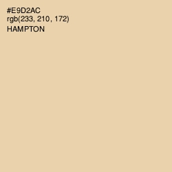 #E9D2AC - Hampton Color Image