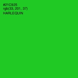 #21C925 - Harlequin Color Image