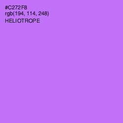 #C272F8 - Heliotrope Color Image