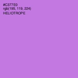 #C377E0 - Heliotrope Color Image