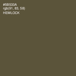 #5B533A - Hemlock Color Image