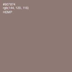 #907874 - Hemp Color Image