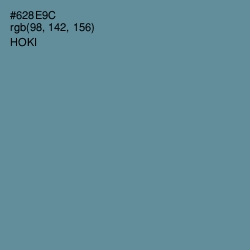 #628E9C - Hoki Color Image