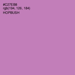 #C27EB8 - Hopbush Color Image