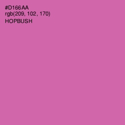 #D166AA - Hopbush Color Image