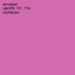 #D16BAE - Hopbush Color Image