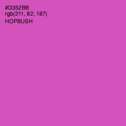 #D352BB - Hopbush Color Image