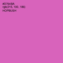 #D764BA - Hopbush Color Image