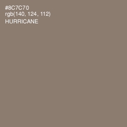 #8C7C70 - Hurricane Color Image
