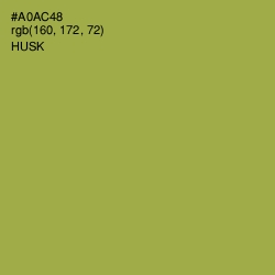 #A0AC48 - Husk Color Image