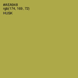 #AEA948 - Husk Color Image