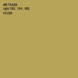 #B7A458 - Husk Color Image