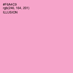 #F6A4C9 - Illusion Color Image