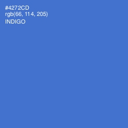 #4272CD - Indigo Color Image