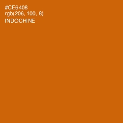 #CE6408 - Indochine Color Image